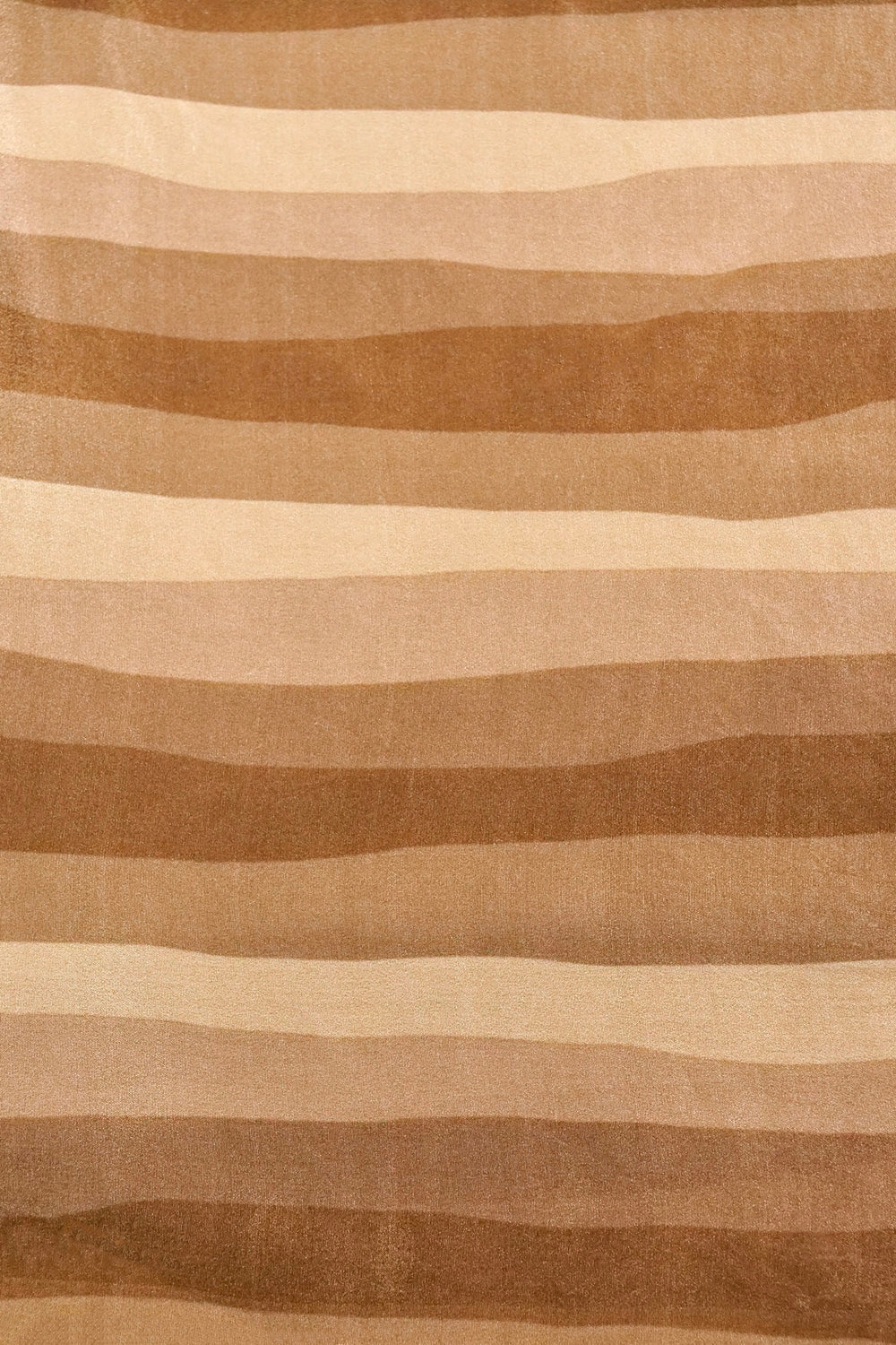 Earthbound Grace: Abstract Print Chiffon Saree