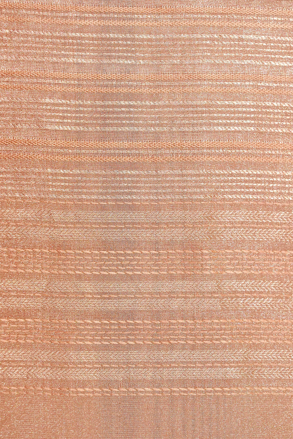 Handwoven Tissue Katan Saree in Champagne Glow