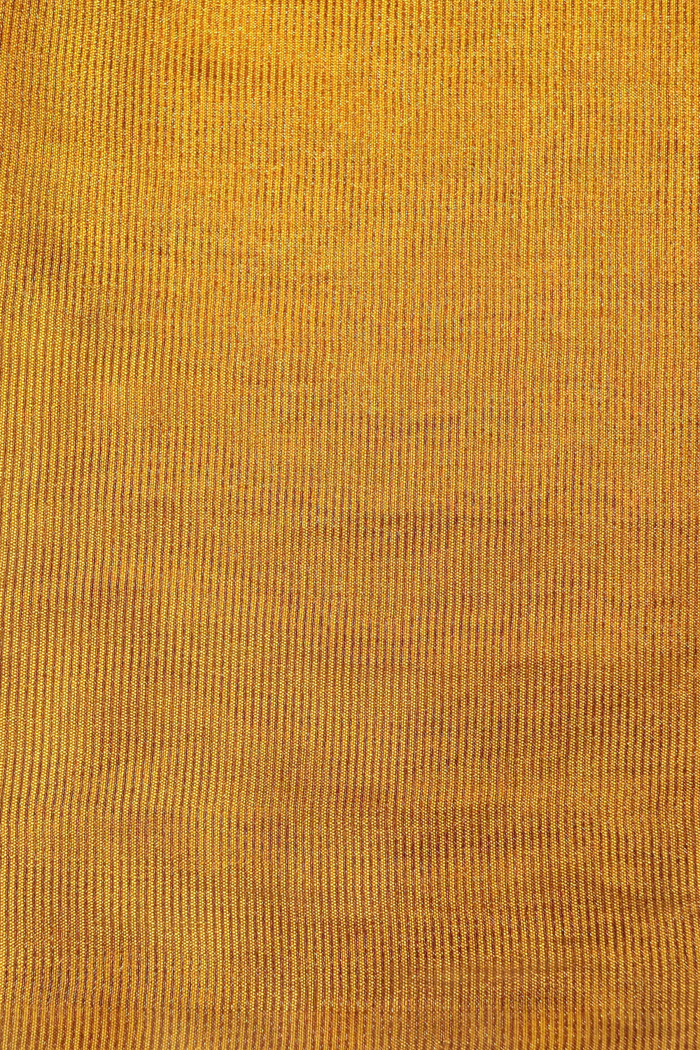 Handwoven Peach-Color Katan Silk Saree with Bird Motifs