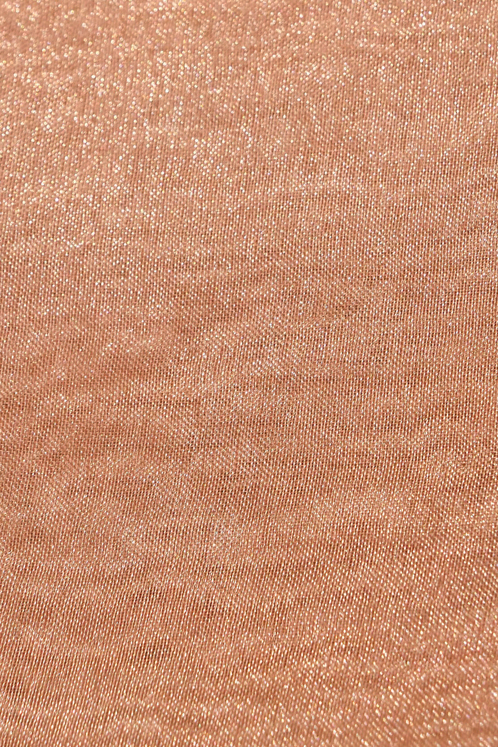 Handwoven Peach-Gold Tissue Katan Saree in Tanchoi Weave