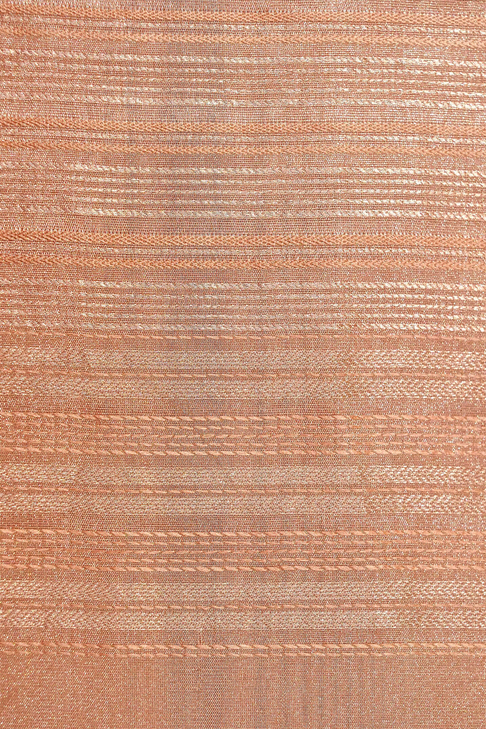 Handwoven Tissue Katan Saree in Champagne Glow