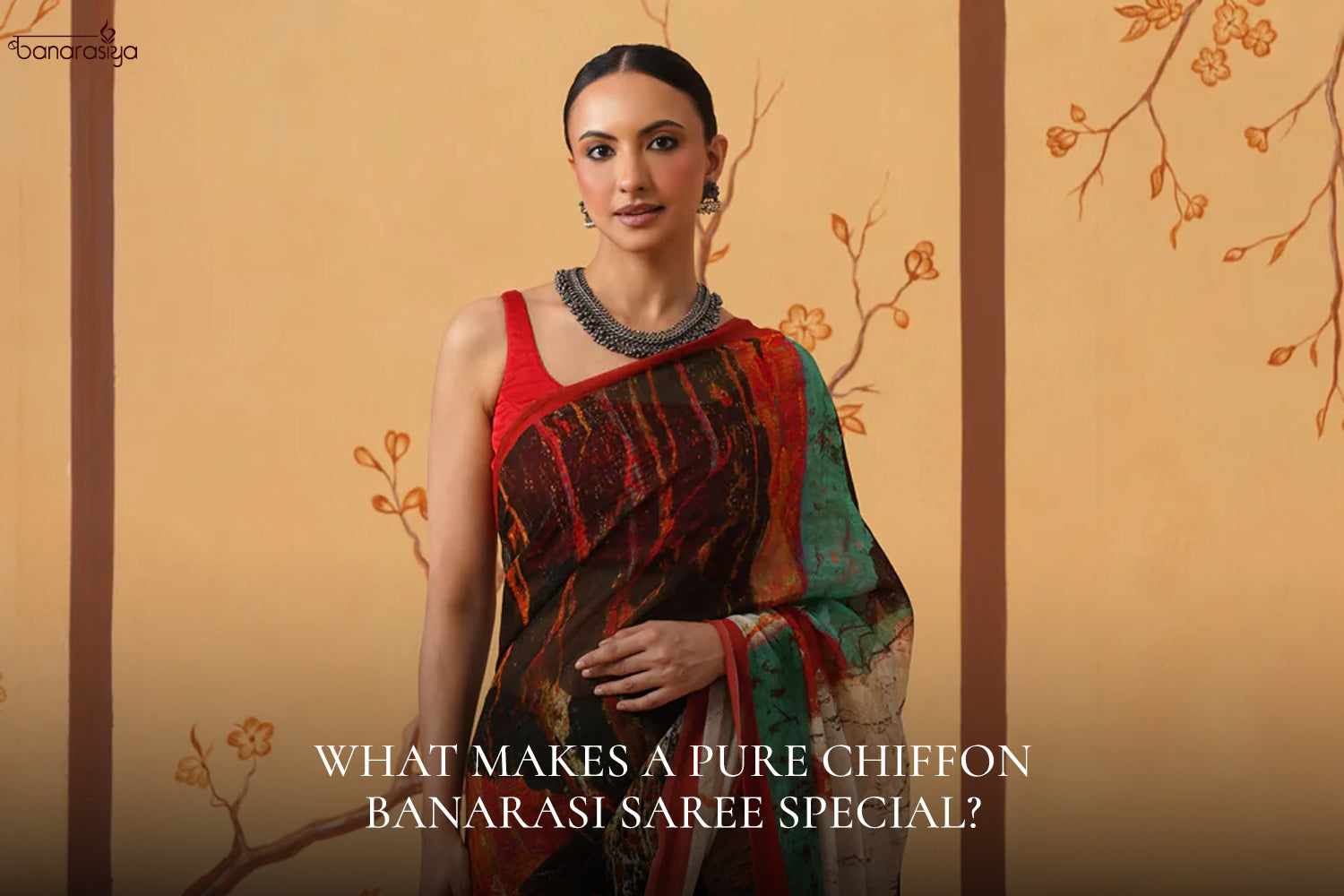 What Makes a Pure Chiffon Banarasi Saree Special?