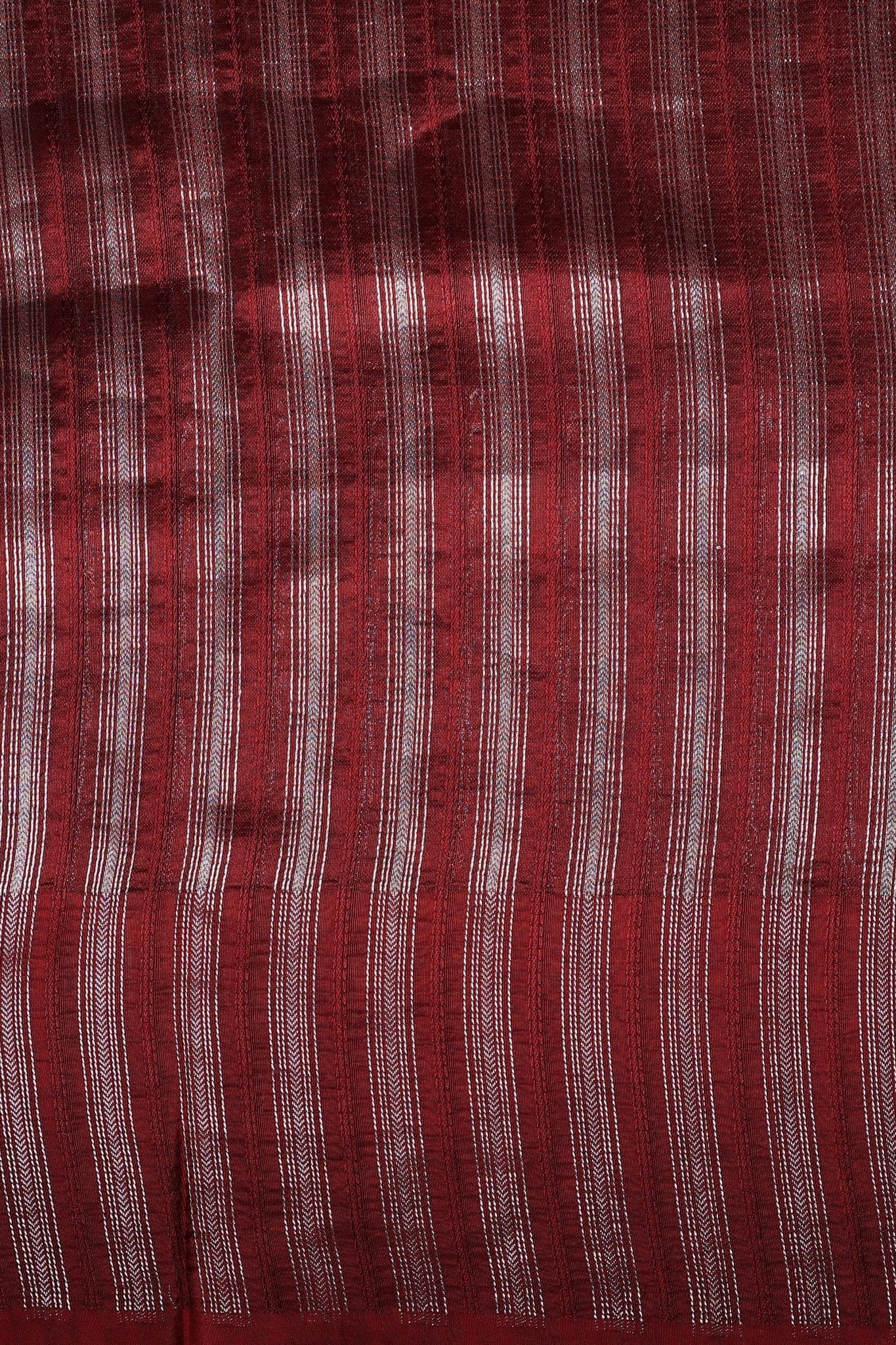 Wine Katan Silk Saree with Intricate Tanchoi Weaves - Banarasiya