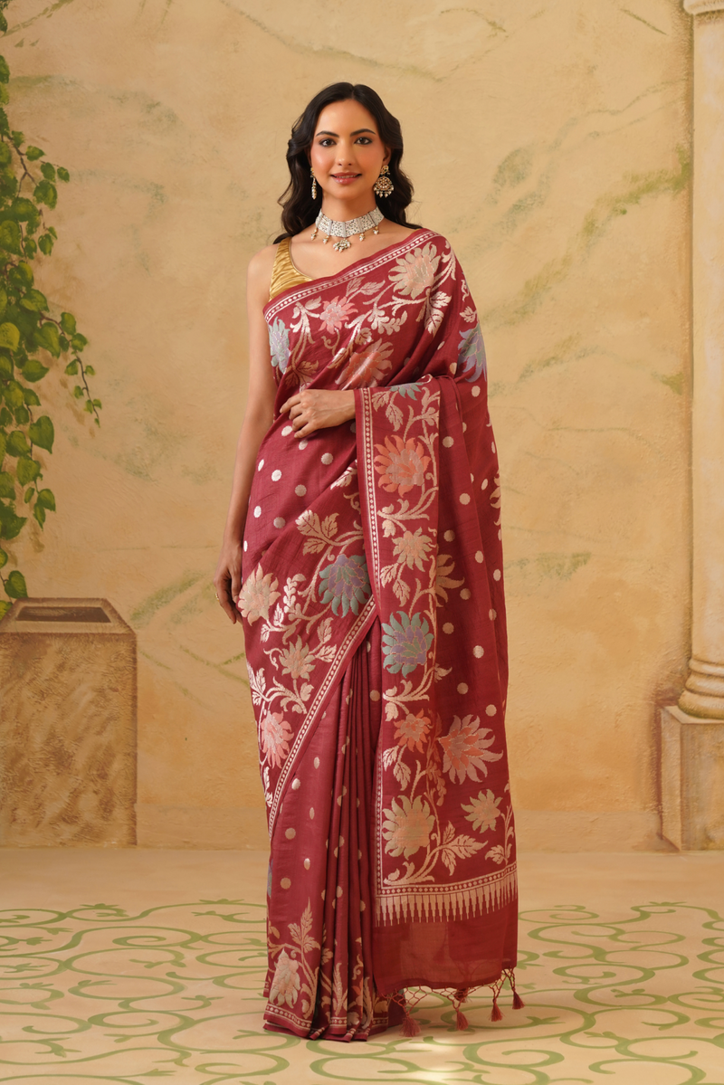Tussar Georgette