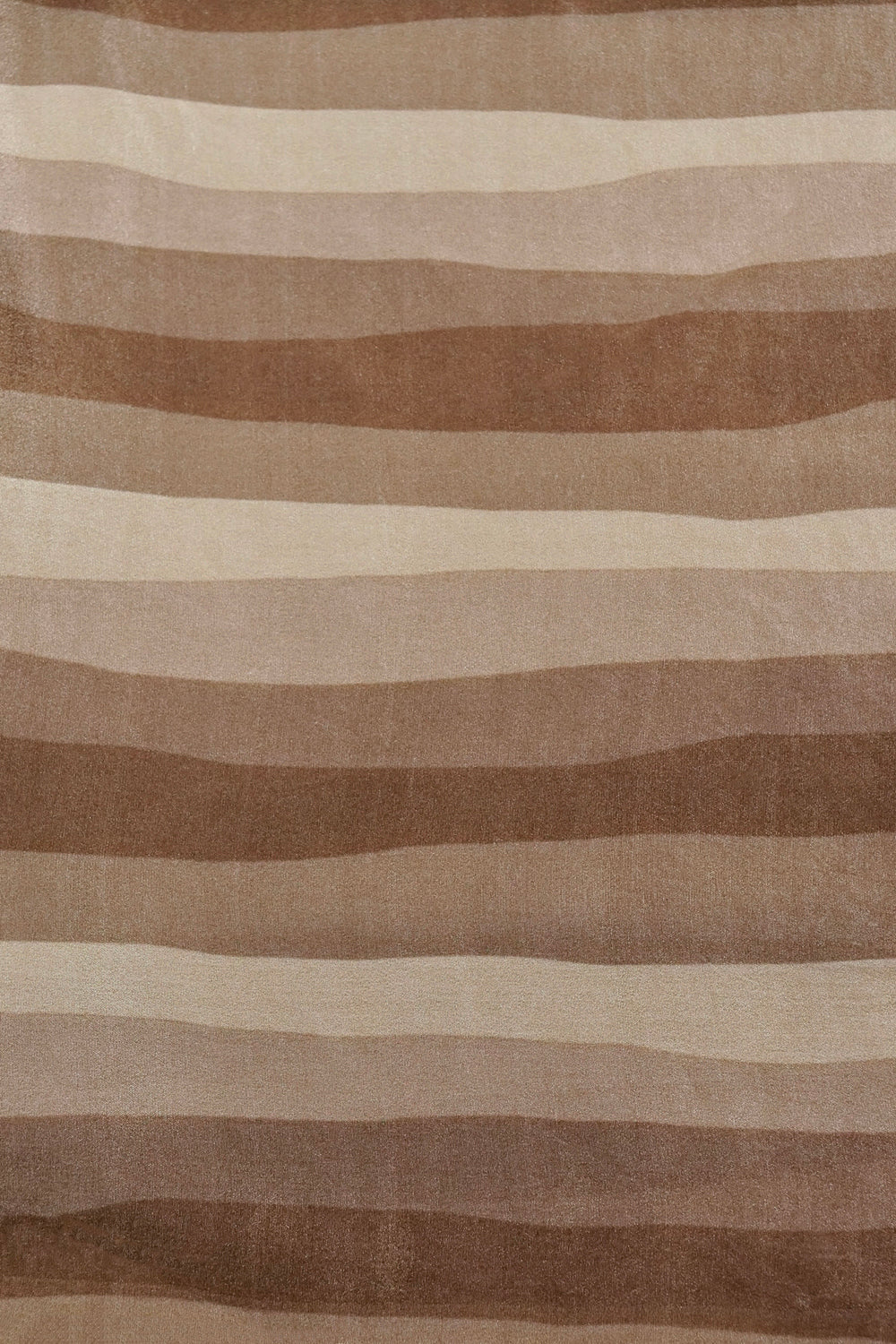 Earthbound Grace: Abstract Print Chiffon Saree