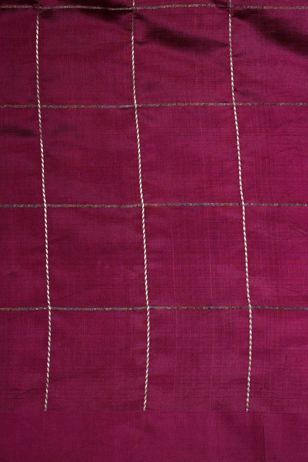 Deep Purple Pure Katan Silk with Sona-Roopa Bootas-Banarasiya