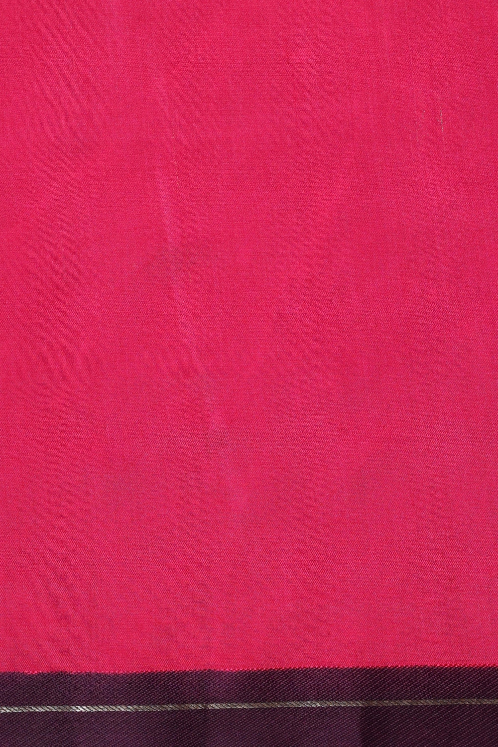 Pure Organza Saree in Deep Magenta