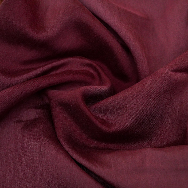 Wine Color Tissue Silk Pure Handloom Suit Organza Dupatta